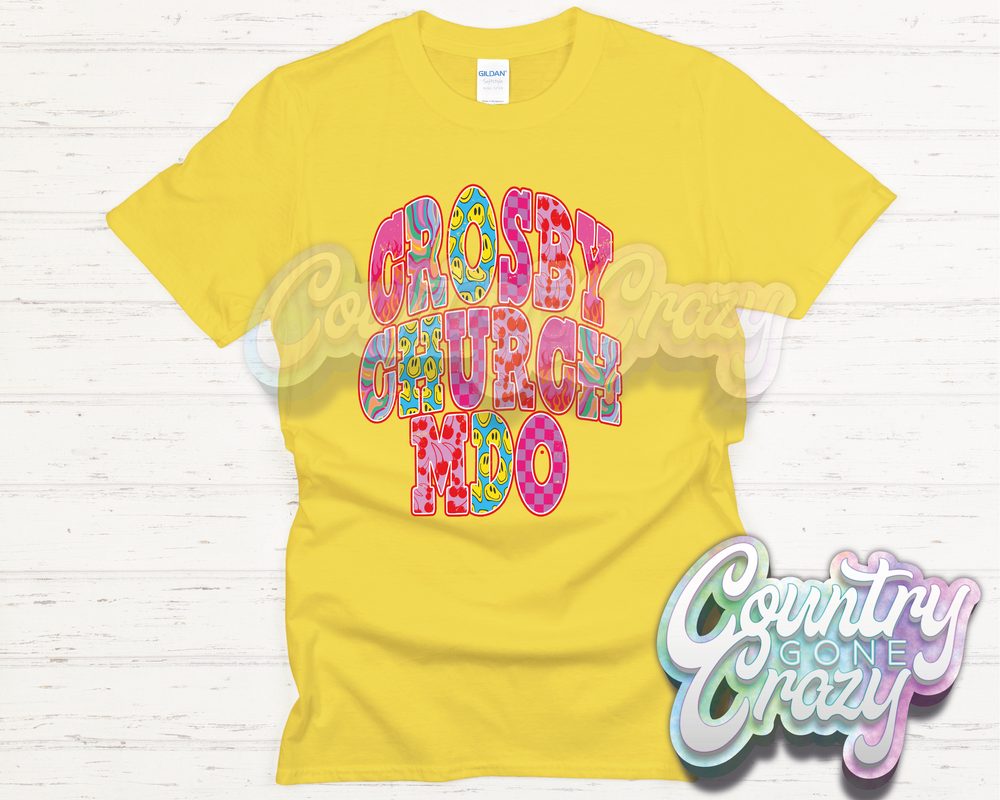 CROSBY CHURCH MDO // GOOD VIBES // T-Shirt-Country Gone Crazy-Country Gone Crazy