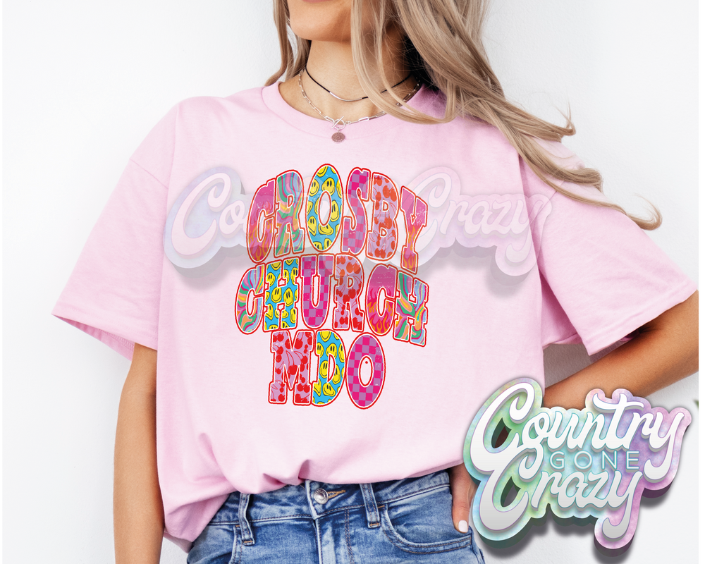 CROSBY CHURCH MDO // GOOD VIBES // T-Shirt-Country Gone Crazy-Country Gone Crazy