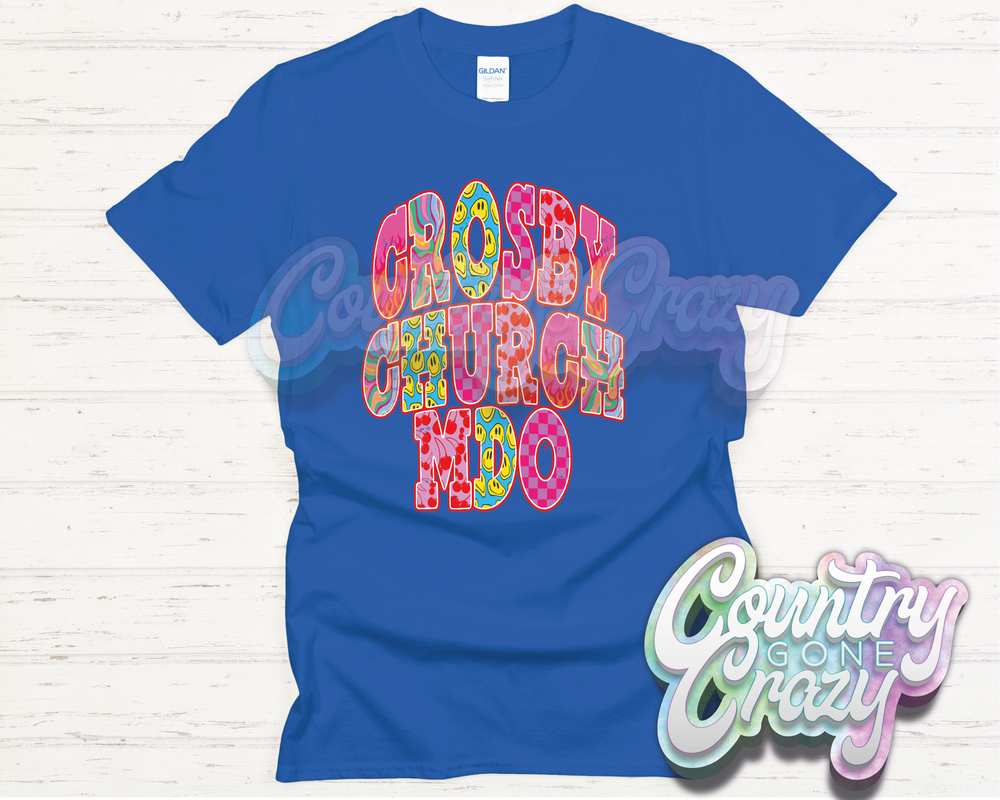 CROSBY CHURCH MDO // GOOD VIBES // T-Shirt-Country Gone Crazy-Country Gone Crazy