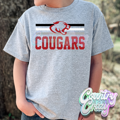 Crosby Cougars - Superficial - T-Shirt-Country Gone Crazy-Country Gone Crazy