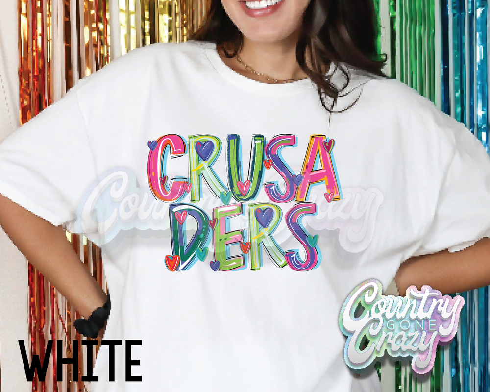 Crusaders • Splash • T-Shirt-Country Gone Crazy-Country Gone Crazy