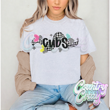 CHECKERED CRUSH • CUBS • T-Shirt-Country Gone Crazy-Country Gone Crazy