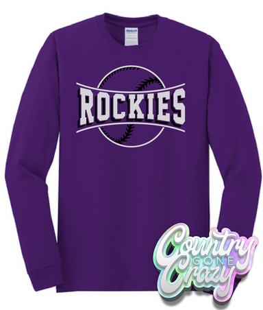 Colorado Rockies Long Sleeve-Country Gone Crazy-Country Gone Crazy