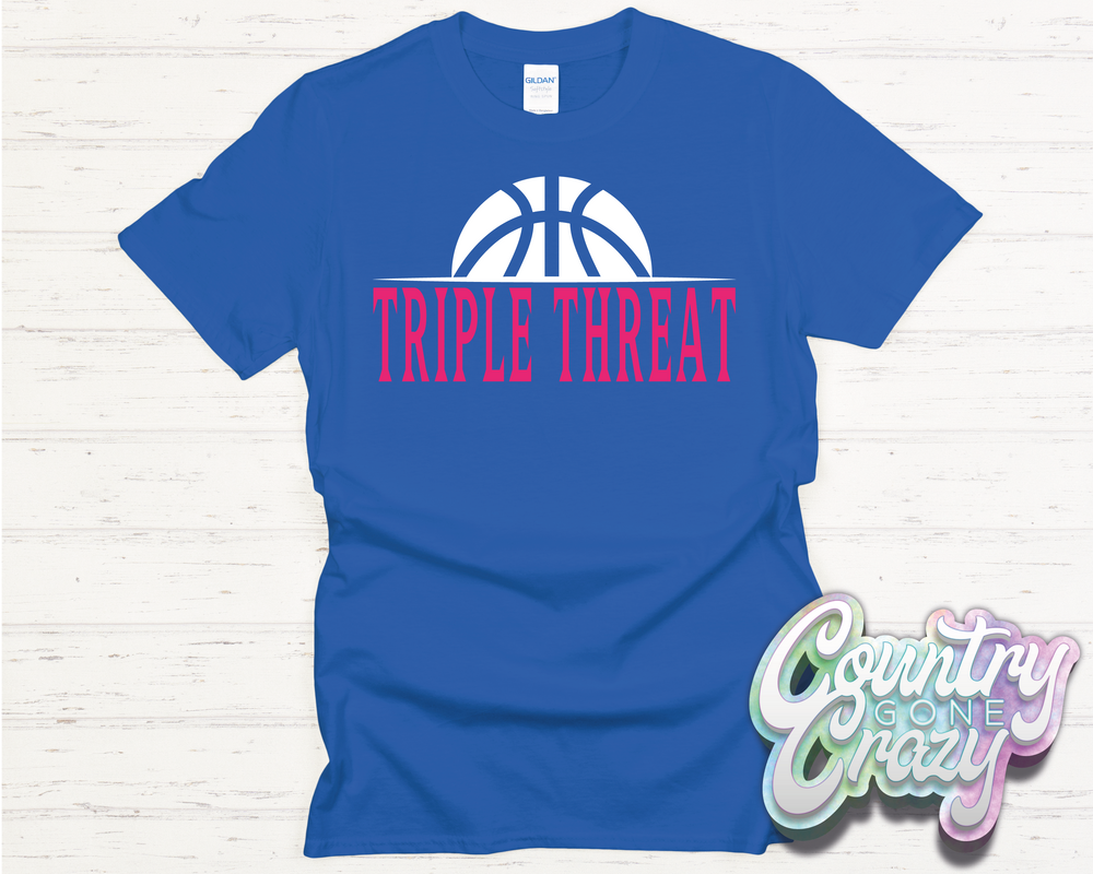 Triple Threat T-Shirt-Country Gone Crazy-Country Gone Crazy