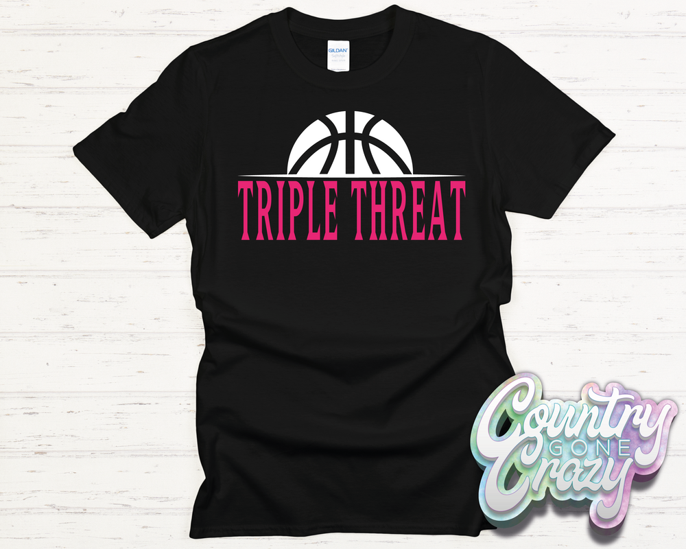 Triple Threat T-Shirt-Country Gone Crazy-Country Gone Crazy