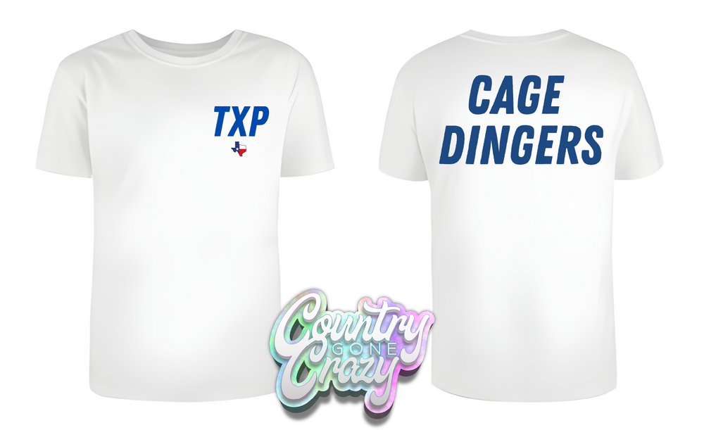 TXP CAGE DINGERS // Sport-Tek // White-Country Gone Crazy-Country Gone Crazy
