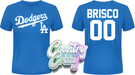 LA Dodgers T-Shirt-Country Gone Crazy-Country Gone Crazy