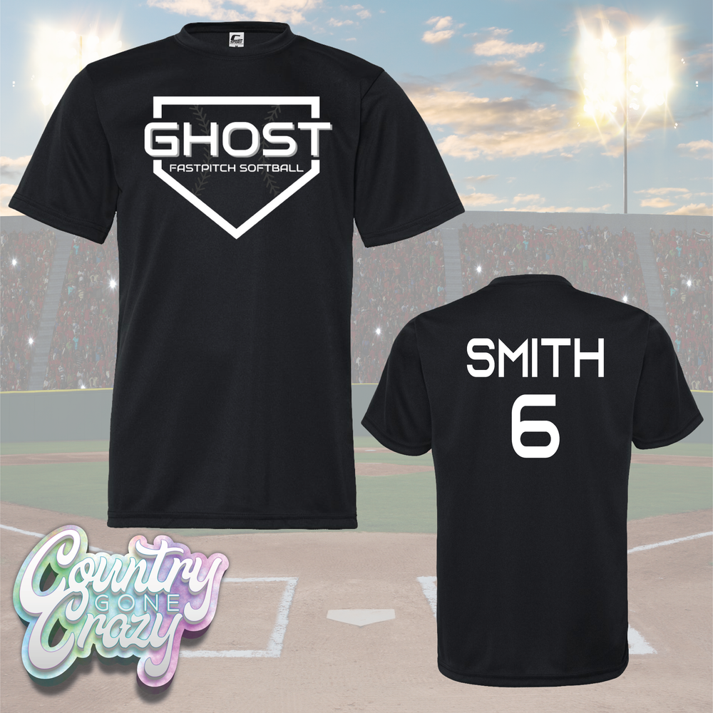 GHOST Fastpitch Softball - Short Sleeve Performance-C2 Sport-Country Gone Crazy