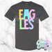 Eagles Pastel T-Shirt-Country Gone Crazy-Country Gone Crazy