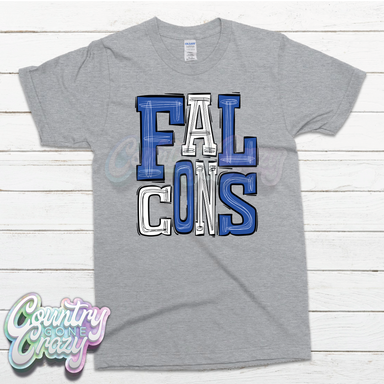 Falcons - Tango T-Shirt-Country Gone Crazy-Country Gone Crazy
