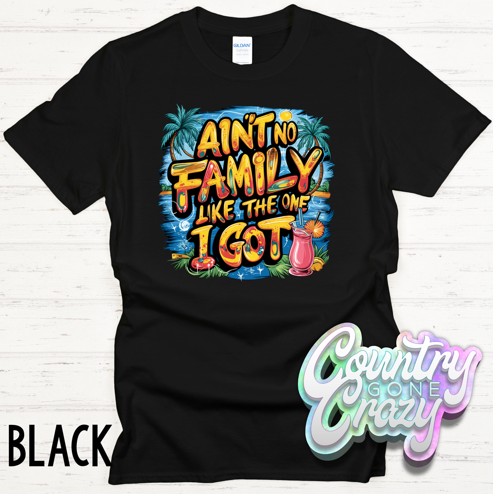Ain't no family like the one I got - T-Shirt-Country Gone Crazy-Country Gone Crazy