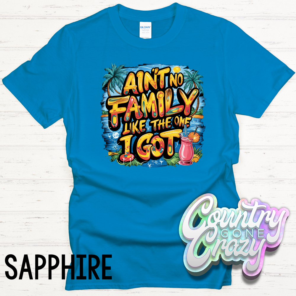 Ain't no family like the one I got - T-Shirt-Country Gone Crazy-Country Gone Crazy