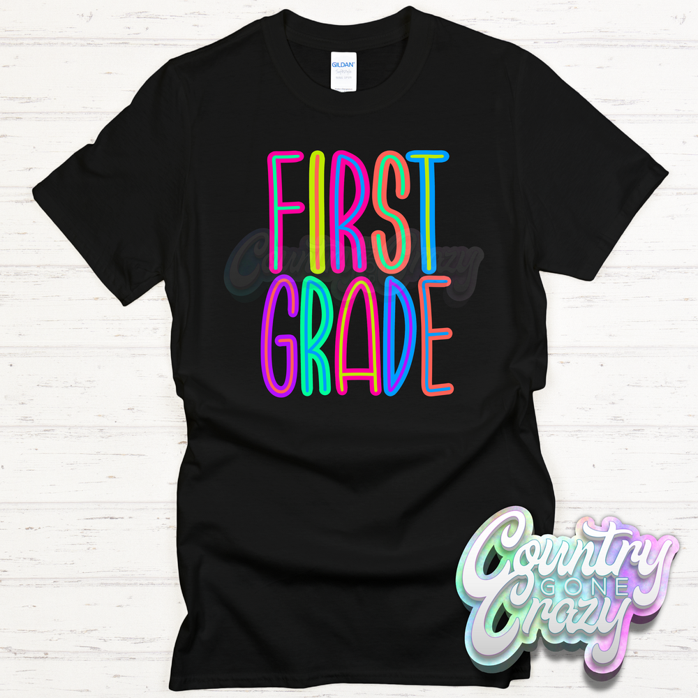 First Grade Bright T-Shirt-Country Gone Crazy-Country Gone Crazy