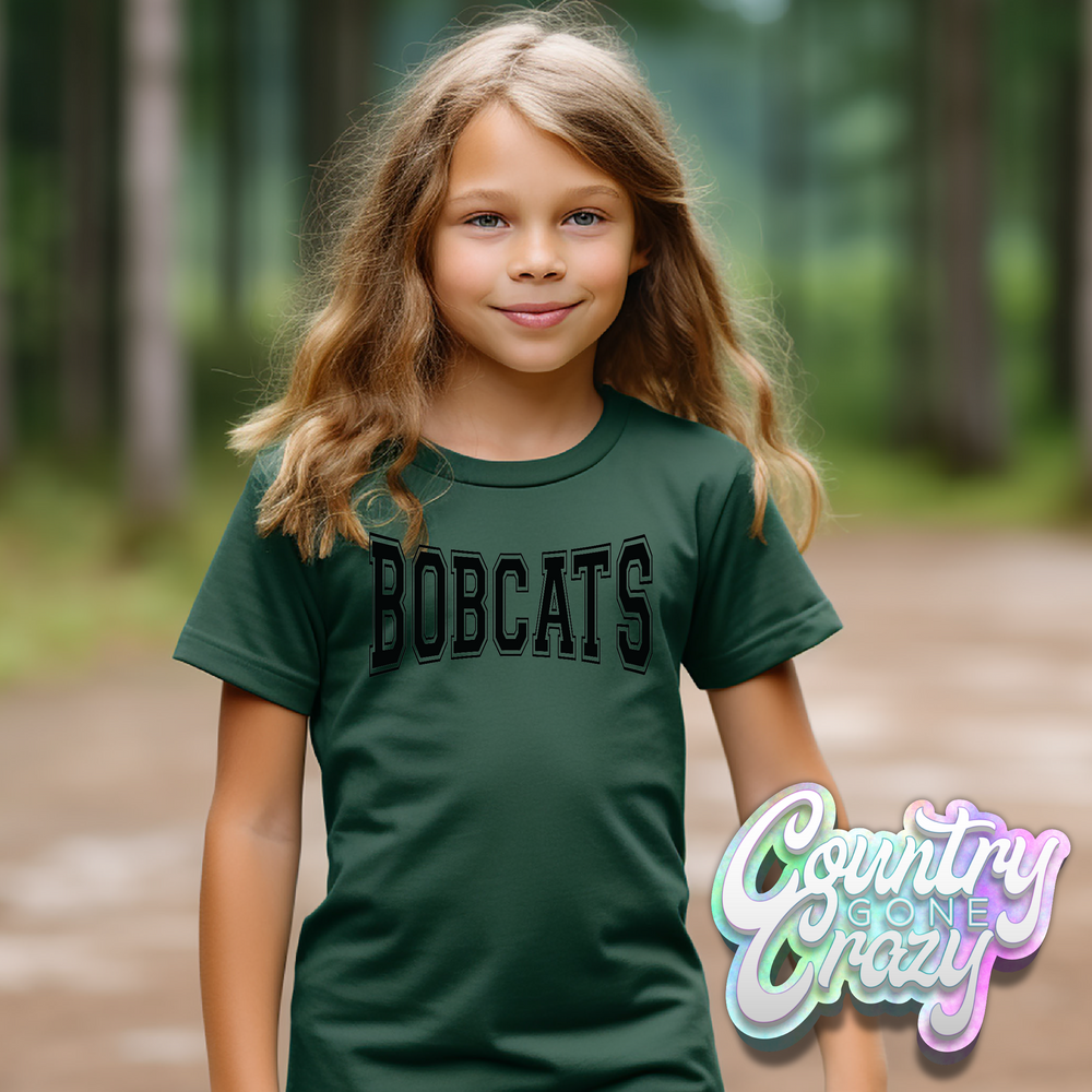 Bobcats - Athletic - Shirt-Country Gone Crazy-Country Gone Crazy