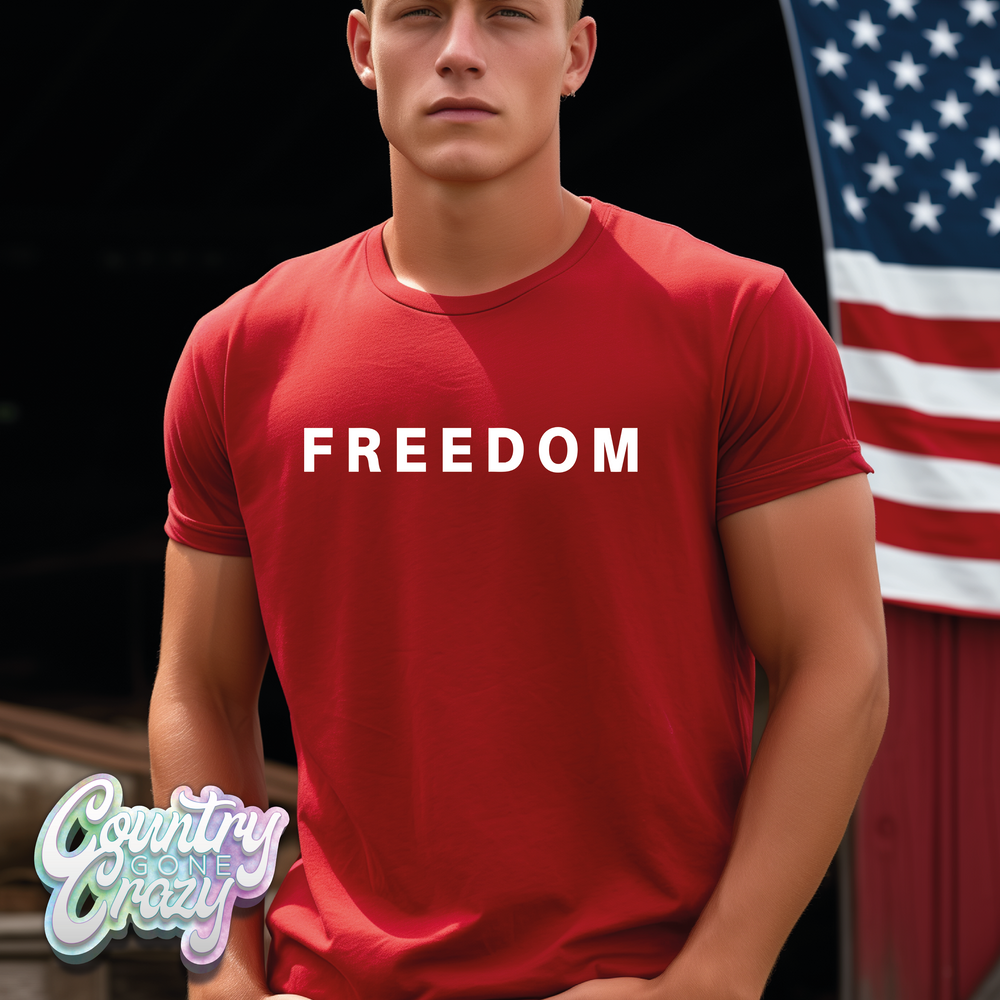 FREEDOM - T-Shirt-Country Gone Crazy-Country Gone Crazy