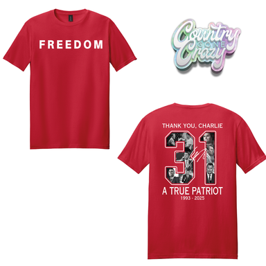 Thank You Charlie - T-Shirt-Country Gone Crazy-Country Gone Crazy