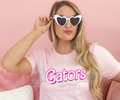 Gators 💞 Barbie 💖 T-Shirt-Country Gone Crazy-Country Gone Crazy