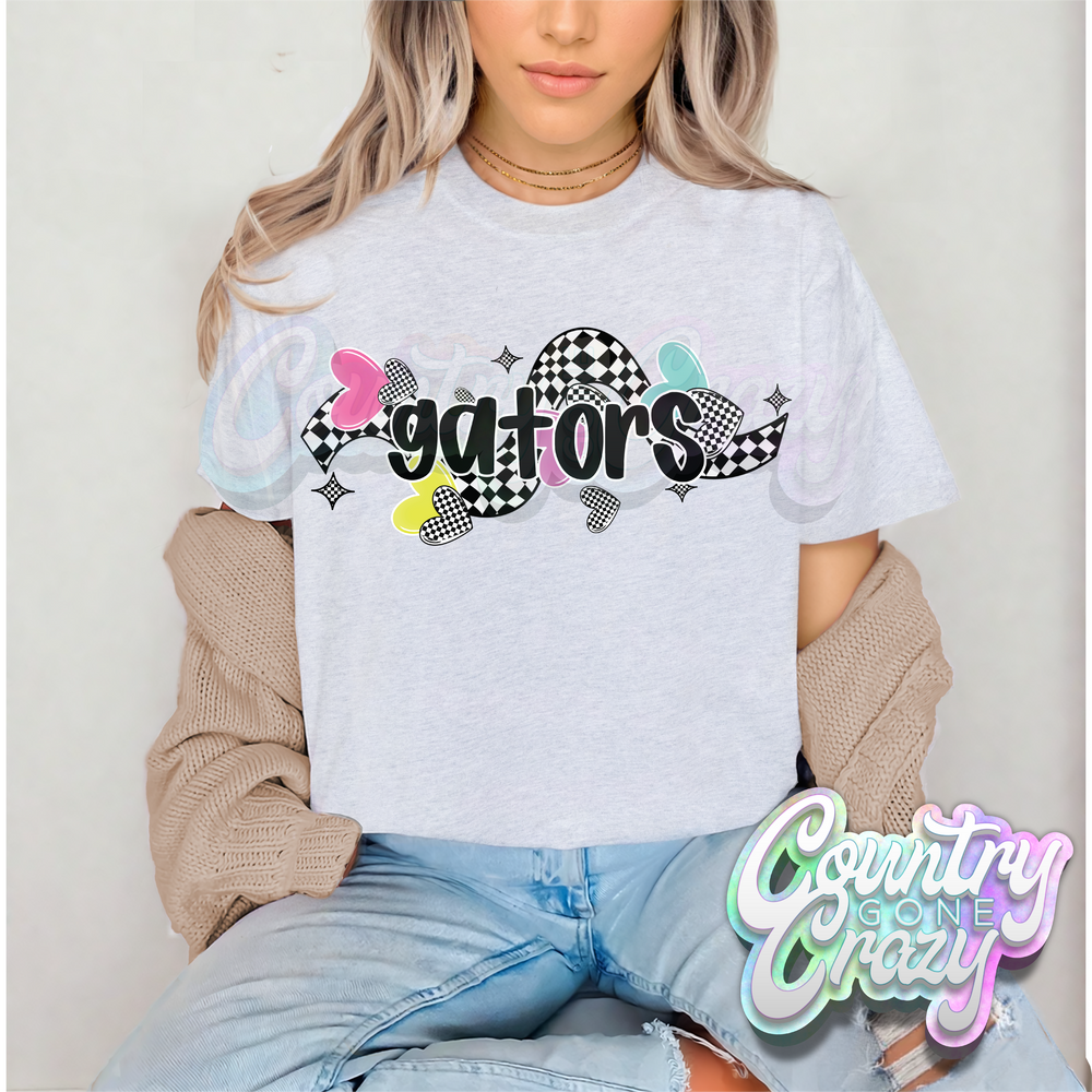 CHECKERED CRUSH • GATORS • T-Shirt-Country Gone Crazy-Country Gone Crazy