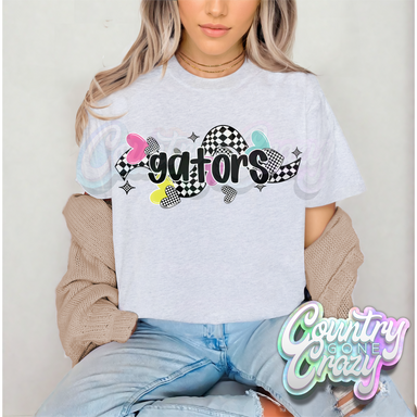 CHECKERED CRUSH • GATORS • T-Shirt-Country Gone Crazy-Country Gone Crazy