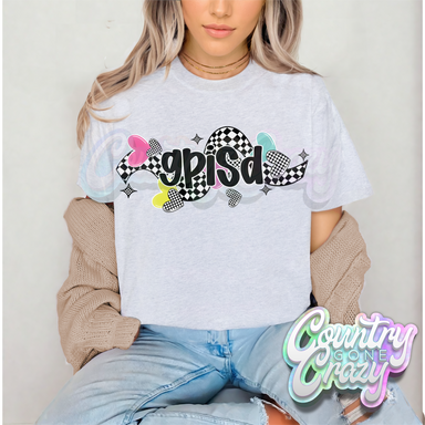 CHECKERED CRUSH • GPISD • T-Shirt-Country Gone Crazy-Country Gone Crazy