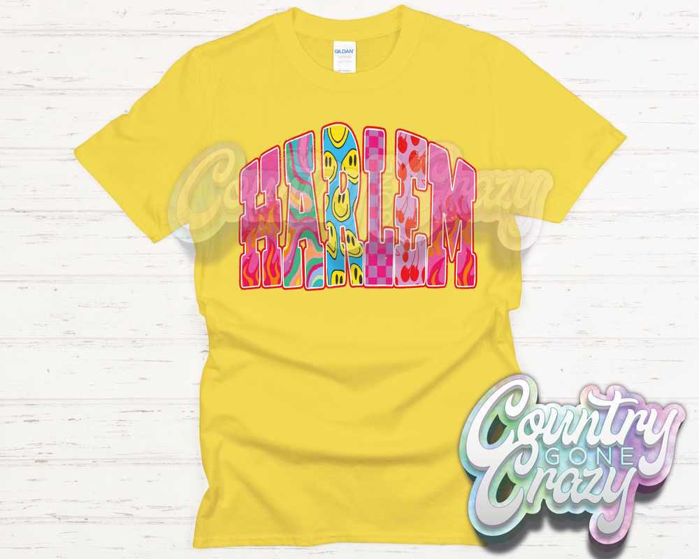 HARLEM // GOOD VIBES // T-Shirt-Country Gone Crazy-Country Gone Crazy