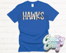 Hawks •• Dottie •• T-Shirt-Country Gone Crazy-Country Gone Crazy