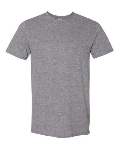 Heather Graphite - Adult Softstyle T-Shirt-Gildan-Country Gone Crazy