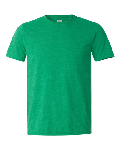 Heather Irish Green - Adult Softstyle T-Shirt-Gildan-Country Gone Crazy
