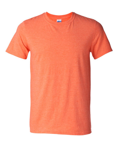 Heather Orange - Adult Softstyle T-Shirt-Gildan-Country Gone Crazy
