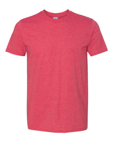 Heather Red - Adult Softstyle T-Shirt-Gildan-Country Gone Crazy