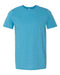 Heather Sapphire - Adult Softstyle T-Shirt-Gildan-Country Gone Crazy
