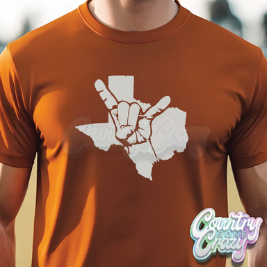 HOOK 'EM TEXAS - T-SHIRT-Country Gone Crazy-Country Gone Crazy