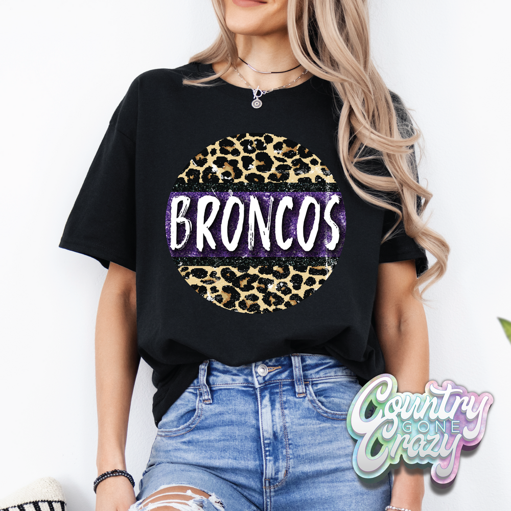 BRONCOS LEOPARD T-SHIRT
