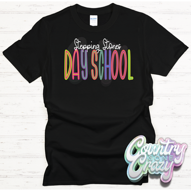 Stepping Stones Day School Bright T-Shirt-Country Gone Crazy-Country Gone Crazy