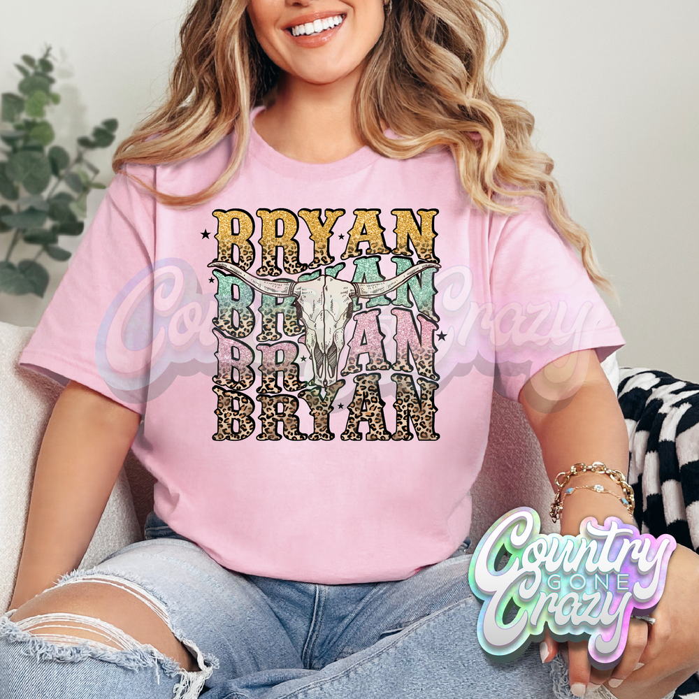 BRYAN // LIGHT PINK T-SHIRT-Country Gone Crazy-Country Gone Crazy