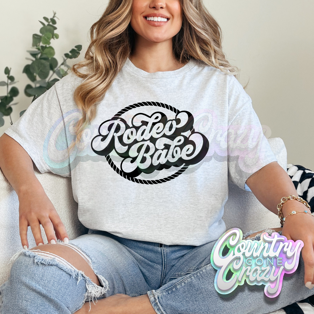 RODEO BABE // ASH T-SHIRT-Country Gone Crazy-Country Gone Crazy