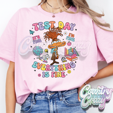 Test Day // Everything is Fine T-Shirt-Country Gone Crazy-Country Gone Crazy