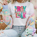 PRAY ABOUT IT AS MUCH AS YOU TALK ABOUT IT // WHTE T-SHIRT-Country Gone Crazy-Country Gone Crazy