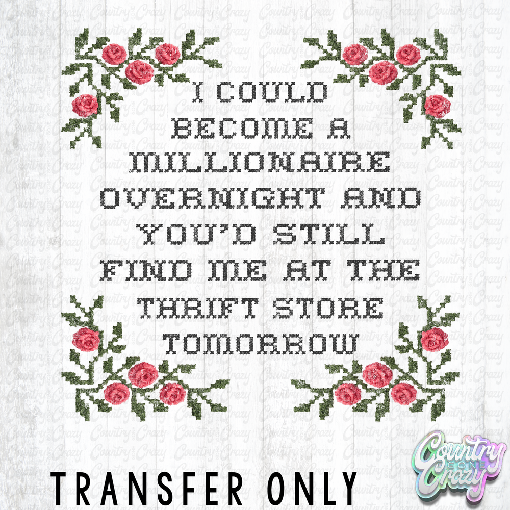 HT5307 • I COULD BECOME A MILLIONARE OVERNIGHT-Country Gone Crazy-Country Gone Crazy