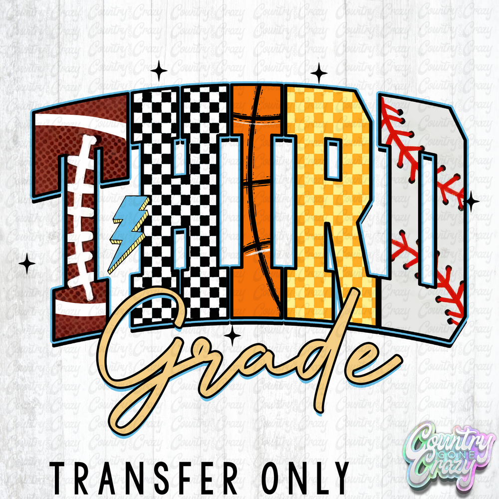 HT5717 • THIRD GRADE SPORTY-Country Gone Crazy-Country Gone Crazy