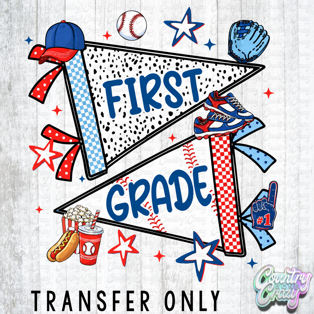 HT5768 • FIRST GRADE BASEBALL PENNANT