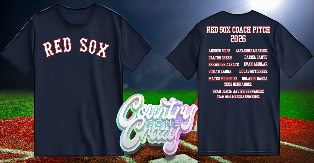 RED SOX COACH PITCH 2026 - DRI FIT-Port & Company-Country Gone Crazy