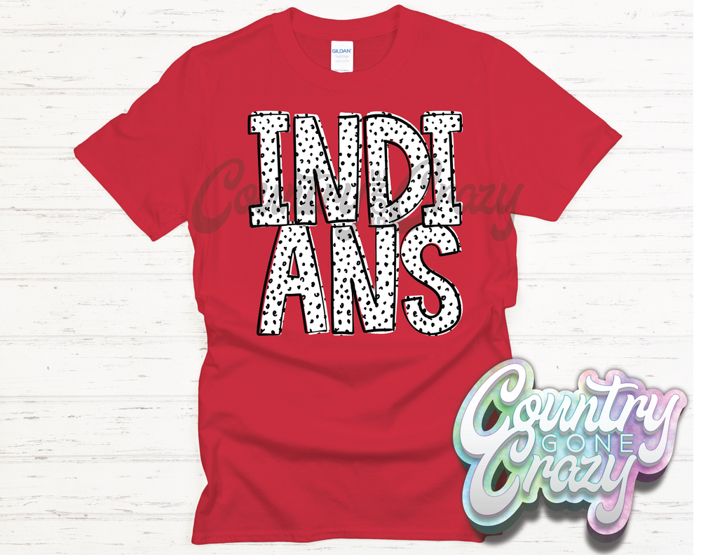 Indians •• Dottie •• T-Shirt-Country Gone Crazy-Country Gone Crazy