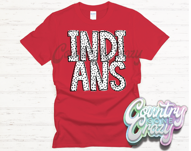 Indians •• Dottie •• T-Shirt-Country Gone Crazy-Country Gone Crazy