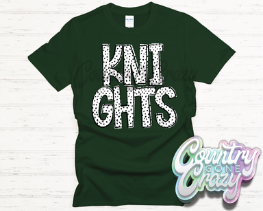 Knights •• Dottie •• T-Shirt-Country Gone Crazy-Country Gone Crazy