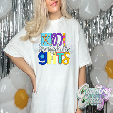 Knights FuNkY T-Shirt-Country Gone Crazy-Country Gone Crazy