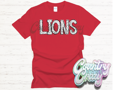 Lions •• Dottie •• T-Shirt-Country Gone Crazy-Country Gone Crazy