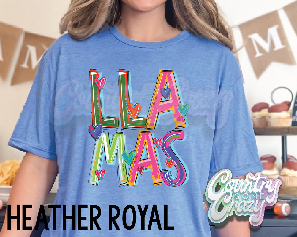 Llamas • Splash • T-Shirt-Country Gone Crazy-Country Gone Crazy