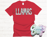 Llamas •• Dottie •• T-Shirt-Country Gone Crazy-Country Gone Crazy