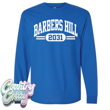BH Class of 2031 - Long Sleeve T-Shirt-Gildan-Country Gone Crazy